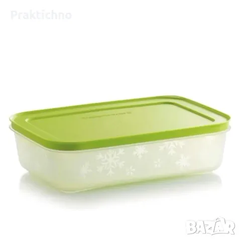 Кутия(съд) плоска за фризер 1 л. Tupperware, снимка 5 - Кутии за съхранение - 48115814