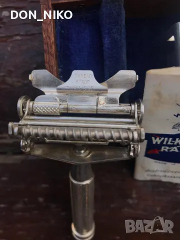 Самобръсначка/Английска-WILKINSON RAZOR, снимка 8 - Антикварни и старинни предмети - 46986108