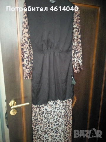Рокля цвятът леопардов размер S, снимка 6 - Рокли - 52458203