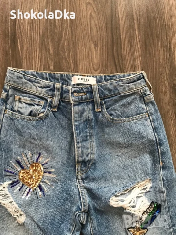 Нови дънки Guess - 24 размер , снимка 2 - Дънки - 51107253