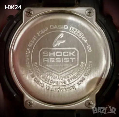 Мъжки часовник Casio G-Shock GA-120 черен, снимка 6 - Мъжки - 47984120