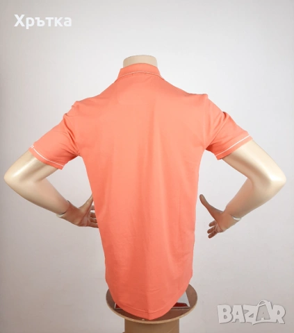 Hugo Boss Paule - Оригинална мъжка тениска с яка р-р L, снимка 4 - Тениски - 54151954