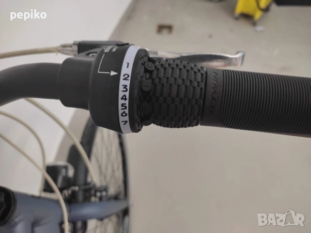 Продавам колела внос от Германия алуминиев градски велосипед BTWIN HOPRIDER 100 28 цола, снимка 5 - Велосипеди - 53451397