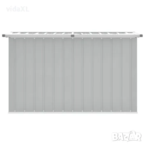 vidaXL Градински сандък за съхранение, сив, 149x99x93 см(SKU:46266), снимка 2 - Други - 49461065