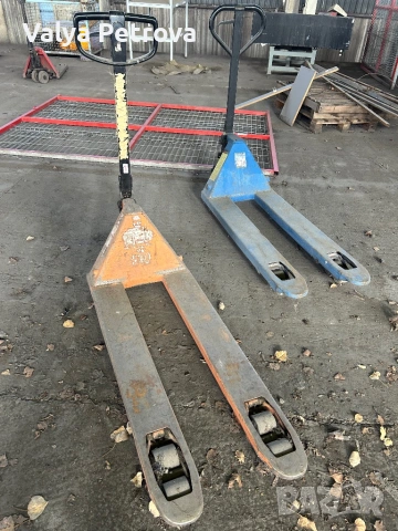  ръчни палетни колички