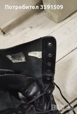 Мъжки обувки 45н MIL-TEC Sturm Invader 10 Hole Boots Black

, снимка 3 - Маратонки - 44947327
