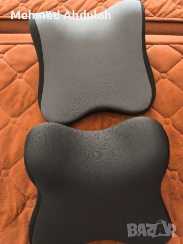 Черни и сиви автомобилни  възглавници за врата от мемори пяна , снимка 4 - Аксесоари и консумативи - 51733278