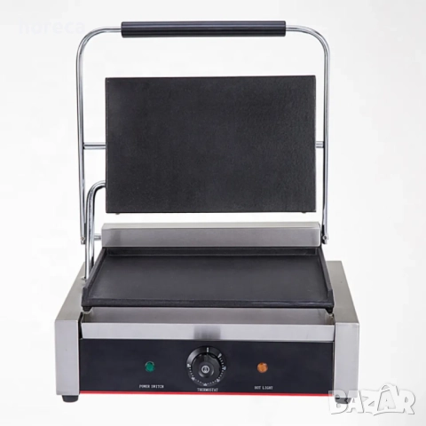 ПРОМОЦИЯ -10% Контактен грил, гладки плочи 23 см