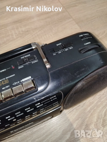 Радио касетофон PANASONIC RX FS 430, снимка 3 - Радиокасетофони, транзистори - 52469573