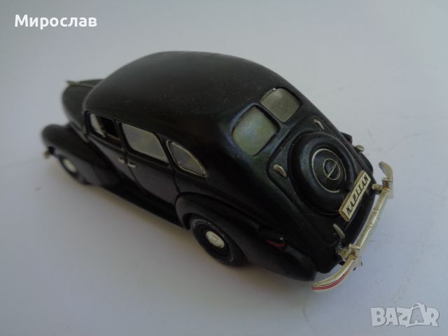 1:43 OPEL KAPITAN КОЛИЧКА РЕТРО МОДЕЛ ИГРАЧКА, снимка 5 - Колекции - 46226607