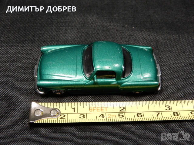 1/64 РЕТРО МЕТАЛНА КОЛИЧКА WARTBURG 313 SPORT COUPE GRELL, снимка 7 - Колекции - 50506494