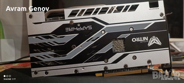 RX 580 4GB Sapphire Nitro+ Benchmark , снимка 5 - Видеокарти - 53619716