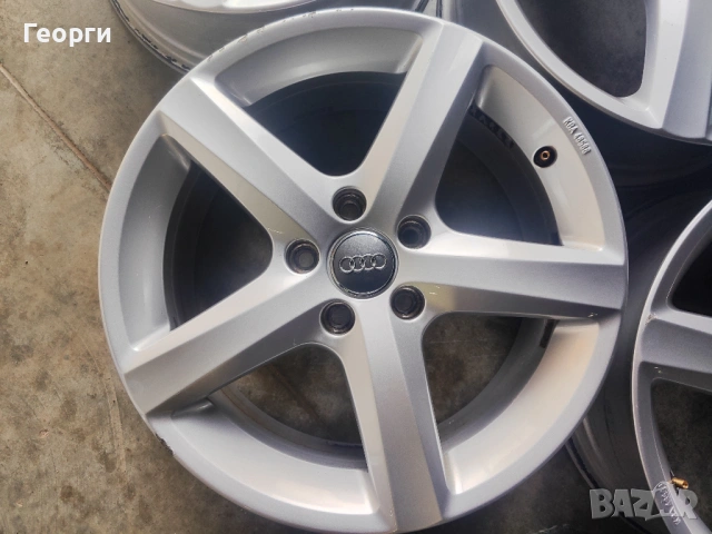 4бр. алуминиева джанта 17цола за Audi 5x112, снимка 3 - Гуми и джанти - 54107523