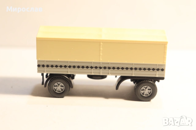 WIKING H0 1/87 РЕМАРКЕ КАМИОН МОДЕЛ ТИР, снимка 2 - Колекции - 53166707