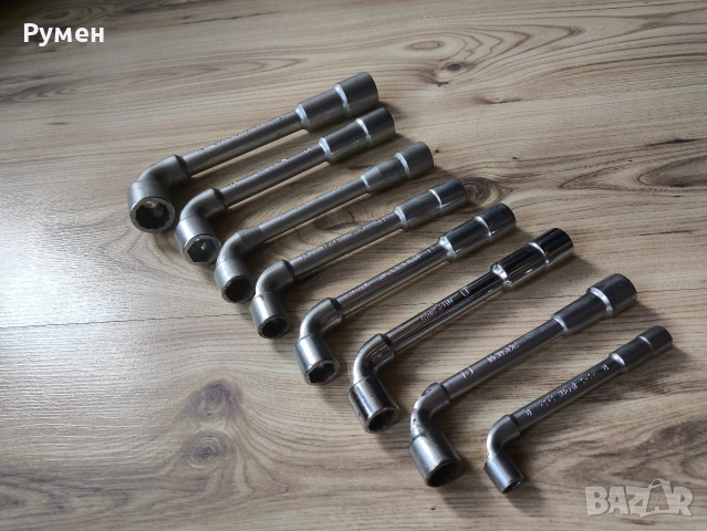 Г-образни ключове с проходен отвор за шпилка, снимка 6 - Други инструменти - 51463207