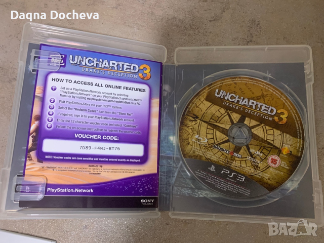 Uncharted 3: Drakes Deception за PlayStation 3 PS3 ПС3, снимка 3 - Настолни игри - 45025558