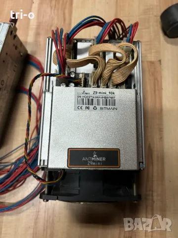 Копачка Antminer Z9 Mini със захранване HP 1000w, снимка 1 - Други - 48989098