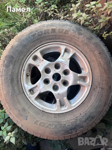 Джанти със зимни гуми 16ски Mitsubishi Pajero, снимка 3 - Гуми и джанти - 52147019