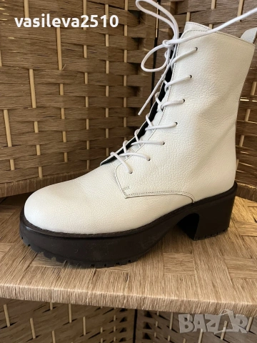 By Far оригинални дамски боти от естествена кожа , снимка 3 - Дамски боти - 53892708