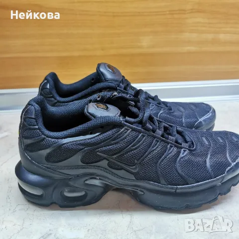 Nike Air Max Plus Triple Black Оригинални маратонки 39, снимка 5 - Маратонки - 46880343