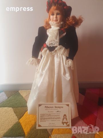 Порцеланова кукла Alberon Lorraine , снимка 1 - Колекции - 46189765