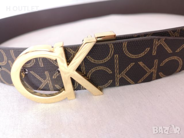 Оригинален колан CALVIN KLEIN, 80 см  /617/, снимка 3 - Колани - 46533150