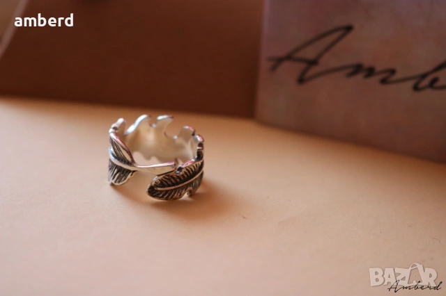 Изключително красив сребърен пръстен - модел R041