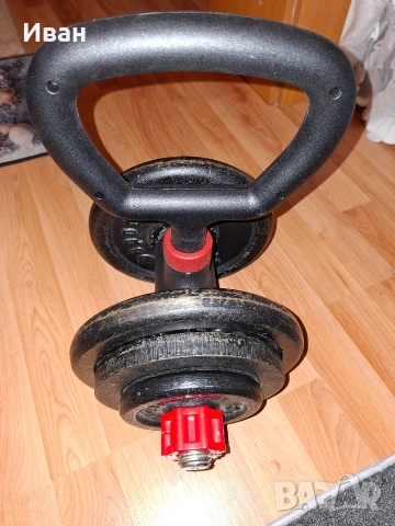 Адаптер за дъмбел тип Kettlebell / Пудовка, снимка 5 - Фитнес уреди - 53036615
