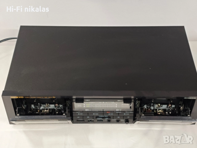 стерео двоен дву касетъчен дек ONKYO R1 TA-W30, снимка 5 - Декове - 51613675