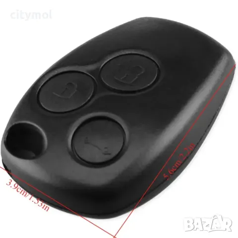 Кутийка за ключ Renault 3 бутона + микро ключета за Renault / Dacia: Clio, Kangoo, Master, Modus, Tr, снимка 4 - Аксесоари и консумативи - 50268149