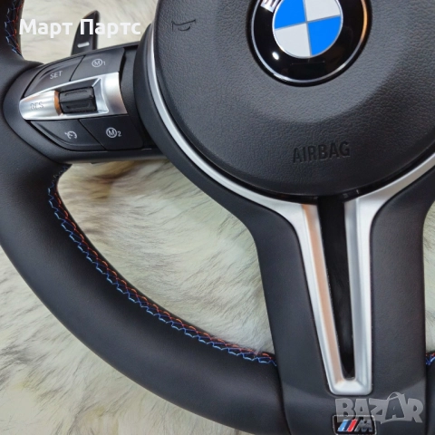 M style кожени волани за Бмв / цветен шеф и Airbag включен в цената , снимка 2 - Части - 52487400