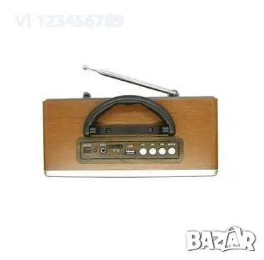 Ретро( Винтидж)Радио Meier M-115BT FM, Bluetooth USB SD AUX, снимка 4 - Bluetooth тонколони - 49339490