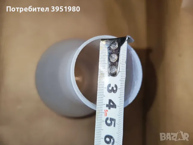 Стъкло газена лампа, снимка 3 - Антикварни и старинни предмети - 49804600