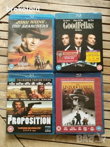 Searchers Търсачите Goodfellas Proposition Untouchables Недосегаемите блу рей blu ray филми