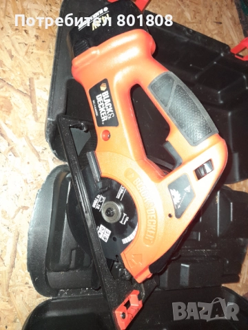 Ръчен циркуляр Black and Decker , снимка 3 - Други инструменти - 51915446