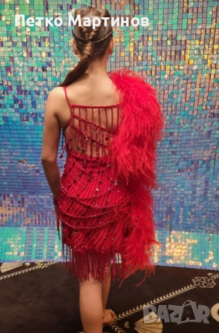 Рокля за спортни танци- латина, снимка 4 - Рокли - 53769332