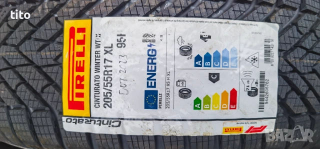 205/55 R17 93V PIRELLI CINTURATO Winter XL, снимка 2 - Гуми и джанти - 54048274