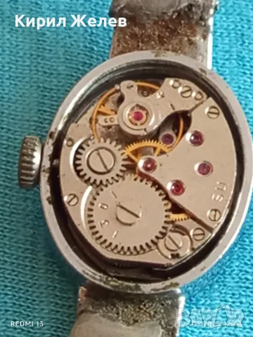 Стар механичен часовник дамски ЧАЙКА СССР 17 камъка за ремонт части КОЛЕКЦИЯ 26804, снимка 6 - Антикварни и старинни предмети - 50373883