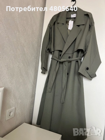  Нов Тренчкот На Намалена цена