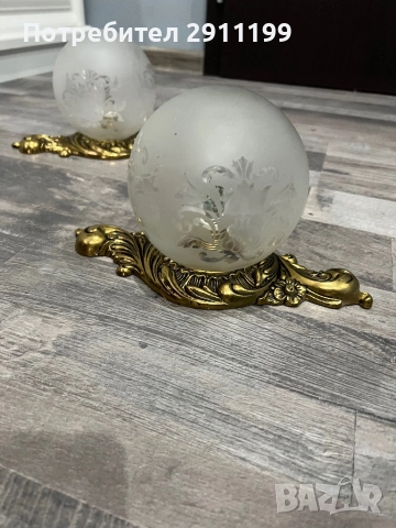 Аплик / лампа за стена, 2 бр., снимка 3 - Други - 52898268