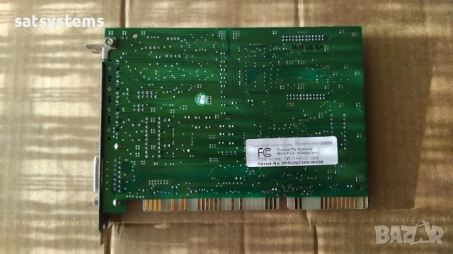 Звукова карта Creative Labs Sound Blaster Audigy AWE64 CT4520 16-bit ISA, снимка 9 - Други - 54014843