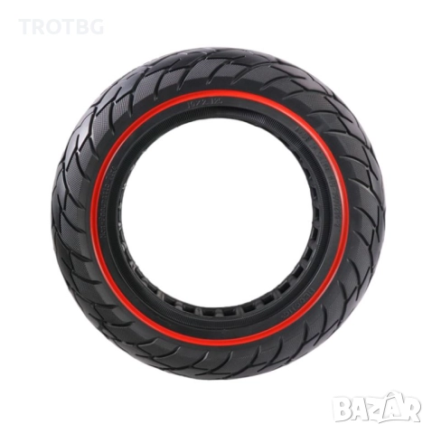 Плътна гума 10x2.125 за KuKirin G2 Max / M4 / M4 Pro и Xiaomi 1S / M365 / M365 Pro / Mi Pro / Pro2, снимка 3 - Други спортове - 52588077