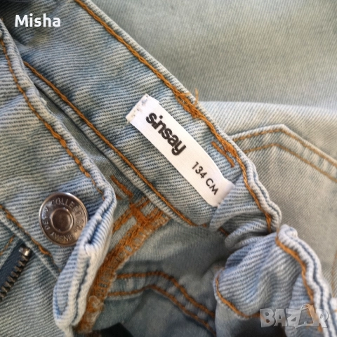 Детски дънки ZARA размер 134 и SINSAY размер 134, снимка 14 - Детски панталони и дънки - 49887350