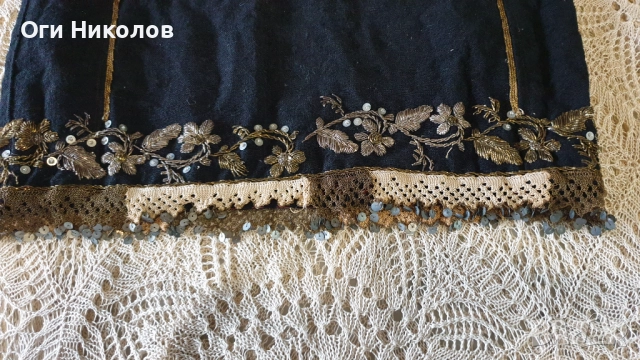 Автентичен вълнен литак, снимка 5 - Антикварни и старинни предмети - 51993554