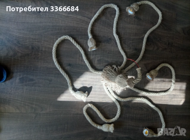 Ретро винтидж абажур, снимка 3 - Лампи за таван - 53746154