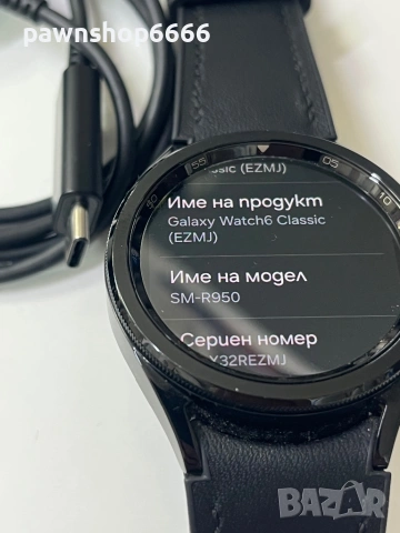 Samsung Galaxy Watch6 Classic 43mm Bluetooth (SM-R950), снимка 10 - Смарт часовници - 53763676