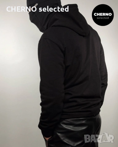 Мъжки суичър с качулка HORSEFEATHERS Leader Hoodie – размер L – Отлично състояние, снимка 9 - Суичъри - 53864509