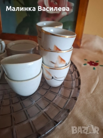 малки порцеланови чашки , снимка 6 - Чаши - 51987359