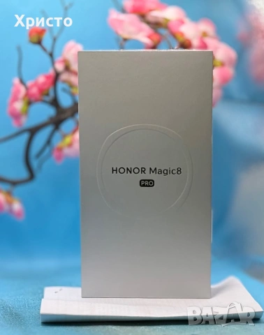 НОВ!!! HONOR Magic8 Pro, 12GB, 512GB, Black , снимка 2 - Други - 53528766