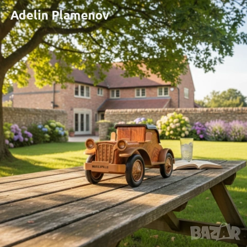 Bluetooth радио колонка A9, 5W, 1500mAh — стилен дървен дизайн, снимка 3 - Радиокасетофони, транзистори - 53484545